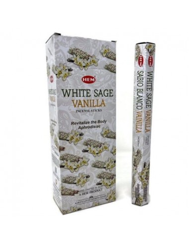 Betisoare parfumate Salvie cu vanilie/Sage blanc vanille