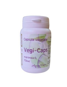 VEGI-CAPS (capsule vegetale goale), 75 bucati, Aghoras 2
