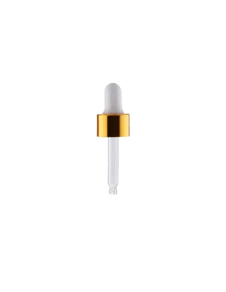 Recipient uleiuri esentiale brun cu pipeta 30ml