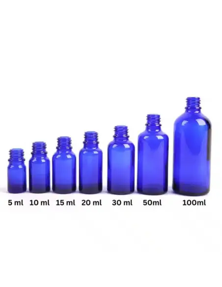 Recipient uleiuri esentiale albastru 100ml
