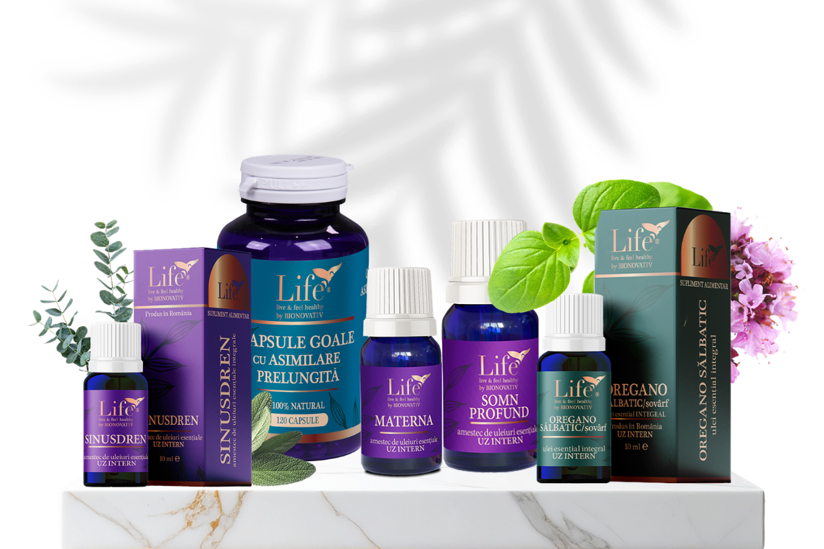 Uleiurile esențiale din gama Life Bio