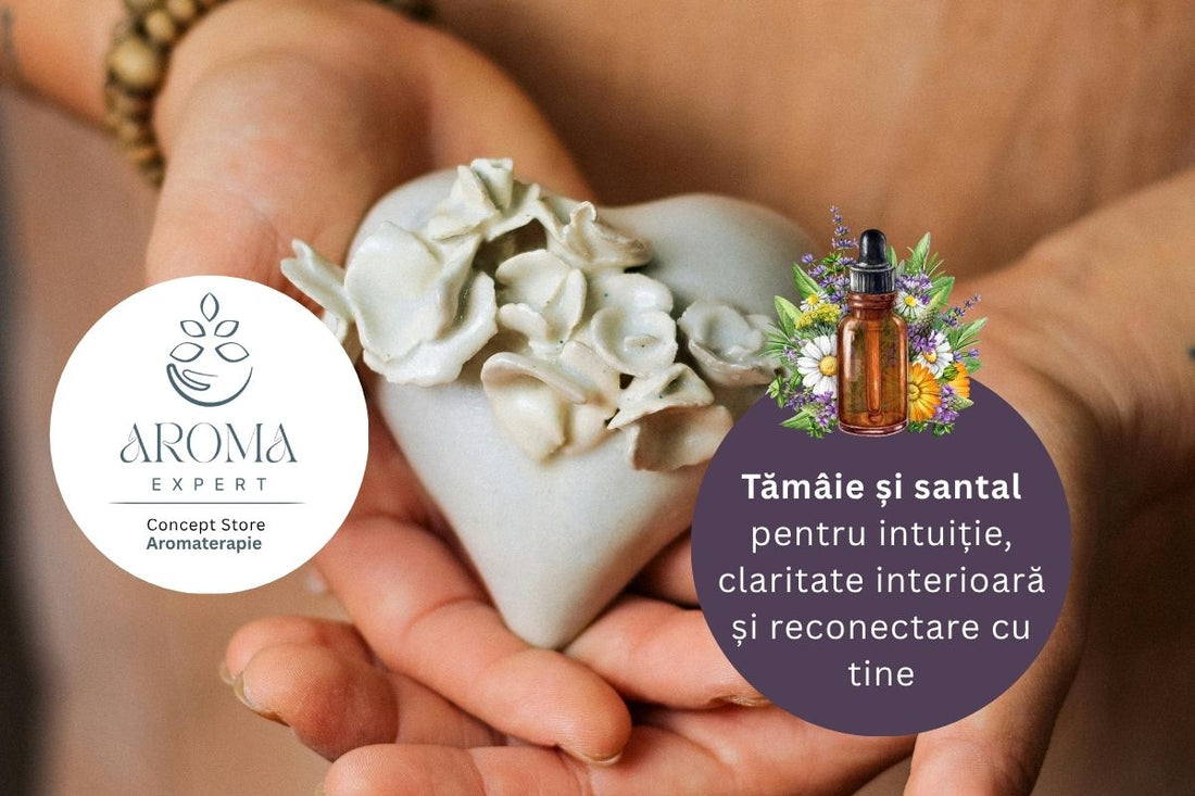 Ulei esential tamaie si santal pentru intuitie, claritate interioare si reconectare