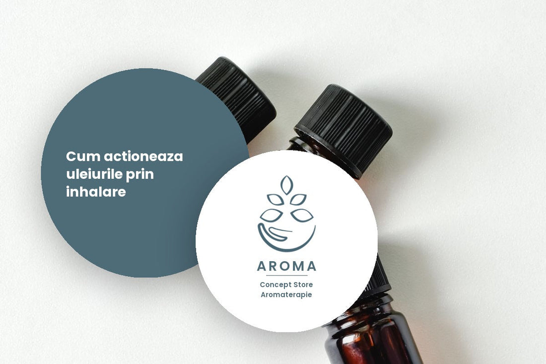 Afla cum actioneaza uleiurile esentiale prin inhalare.