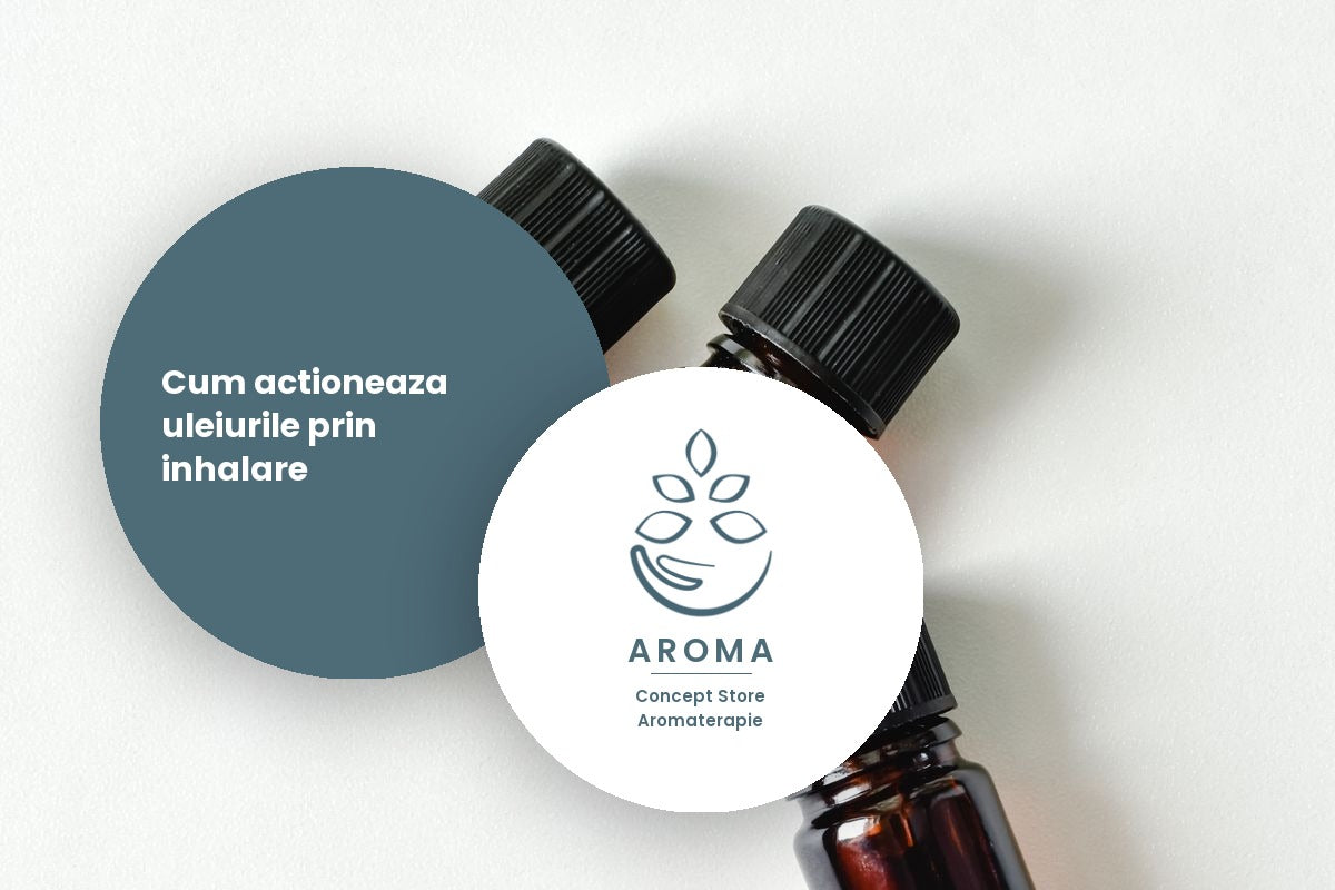 Afla cum actioneaza uleiurile esentiale prin inhalare.