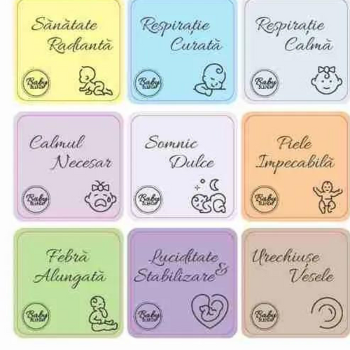 Etichete solutii naturale pentru copii si bebelusi