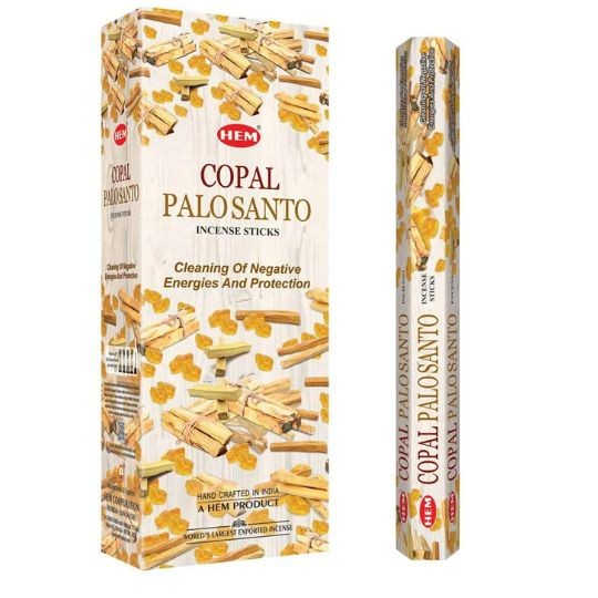 Betisoare parfumate Copal Palosanto