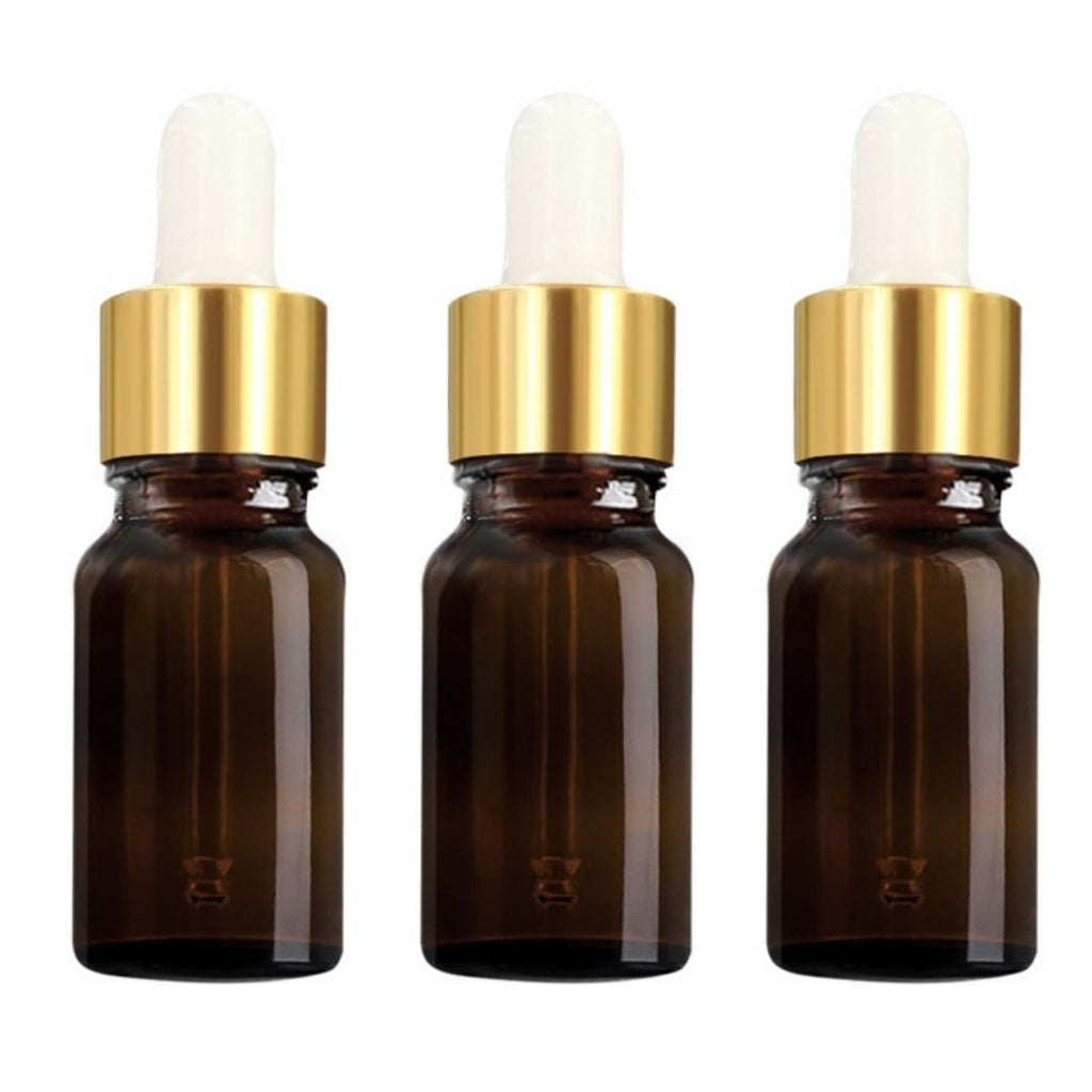 Sticla bruna cu pipeta 10ml, 3buc