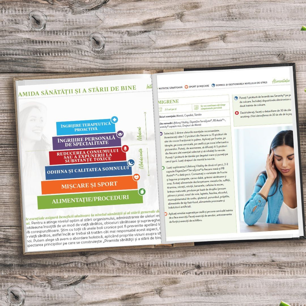 Uleiurile esențiale în pași simpli - lb.română, editura Total Wellness Publishing