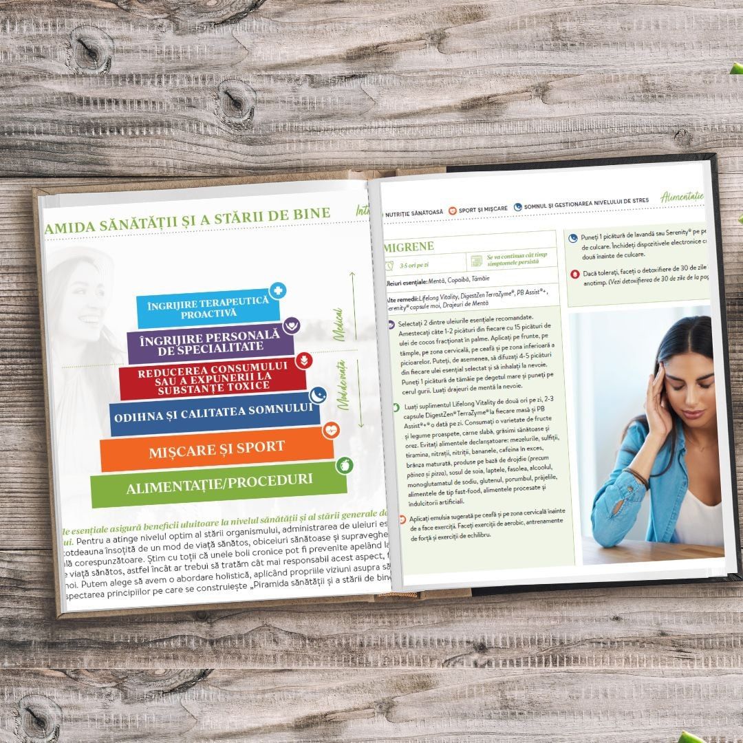 Uleiurile esențiale în pași simpli - lb.română, editura Total Wellness Publishing