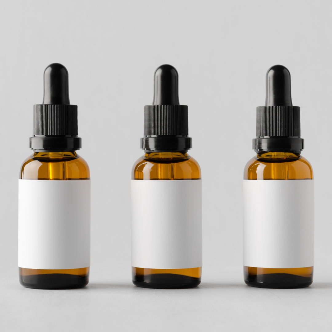 Etichete adezive portocaliu uleiuri esentiale