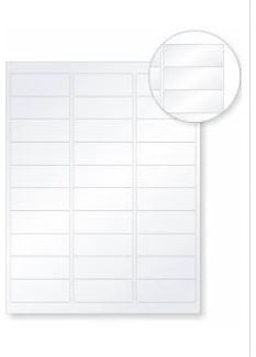 Etichete adezive albe 33 pe coala