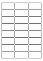 Etichete adezive albe 33 pe coala