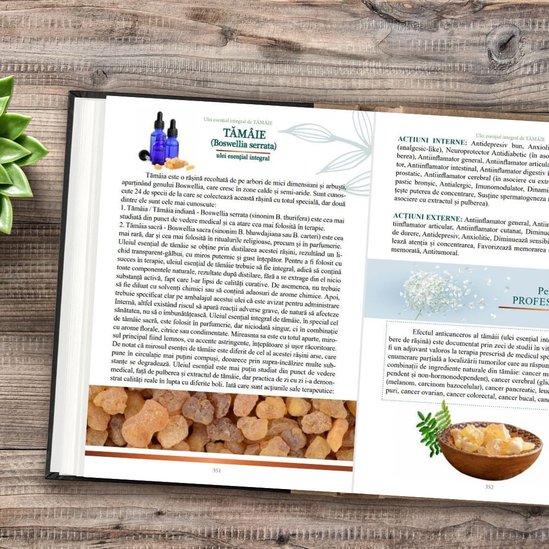 Uleiuri esențiale integrale  Ghid practic, Tudor Ilie