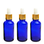 Recipiente uleiuri esentiale albastre 30ml -3buc