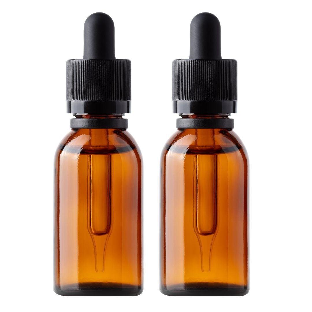 Recipiente cu pipeta neagra 50ml, set 2 buc