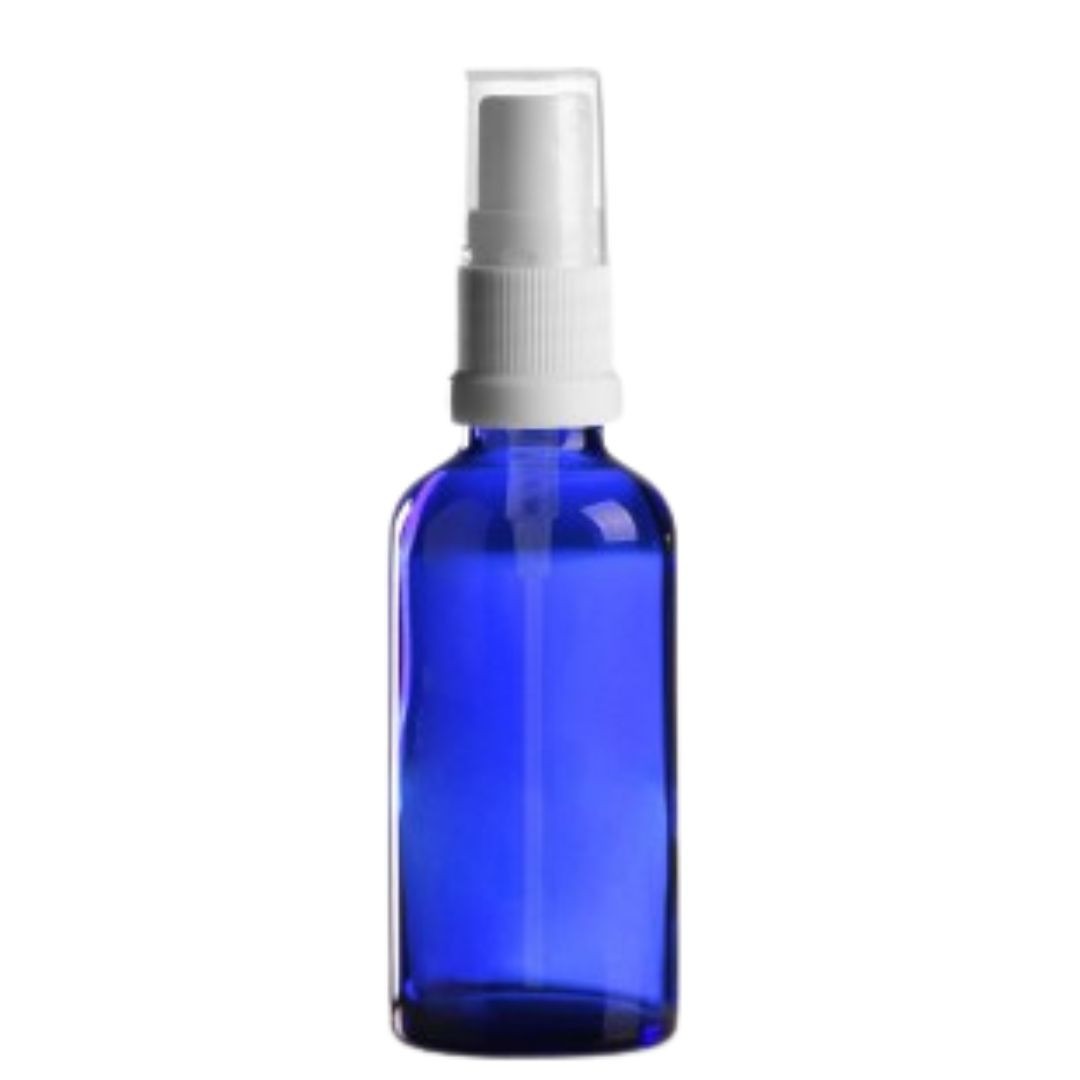 Recipient albastru cu pulverizare, 50ml