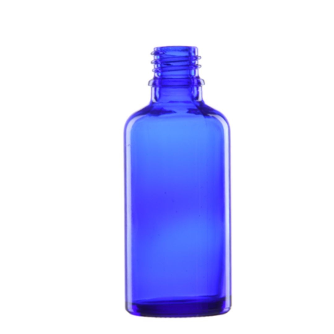 Recipient albastru cu pompita, 100ml