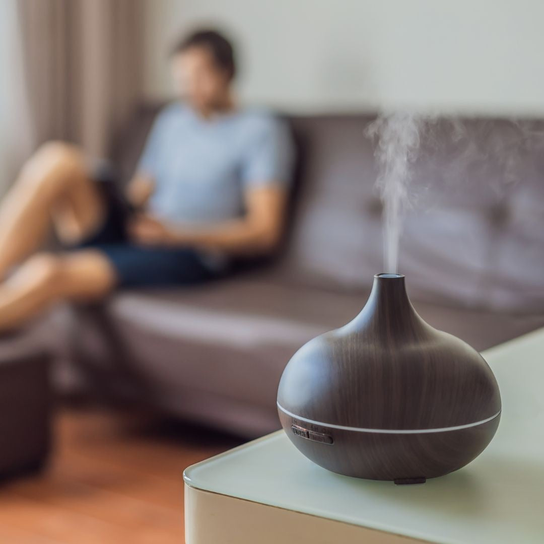 Difuzor aromaterapie cu ultrasunete, wenge