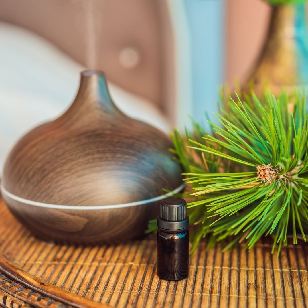 Difuzor aromaterapie cu ultrasunete, wenge