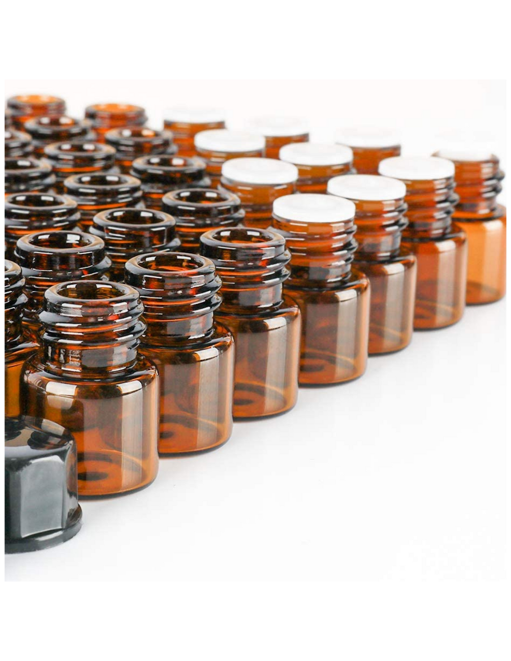 Sticlute pentru mostre 5ml - 10buc