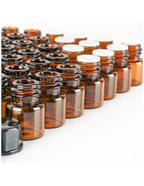 Sticlute pentru mostre 5ml - 10buc
