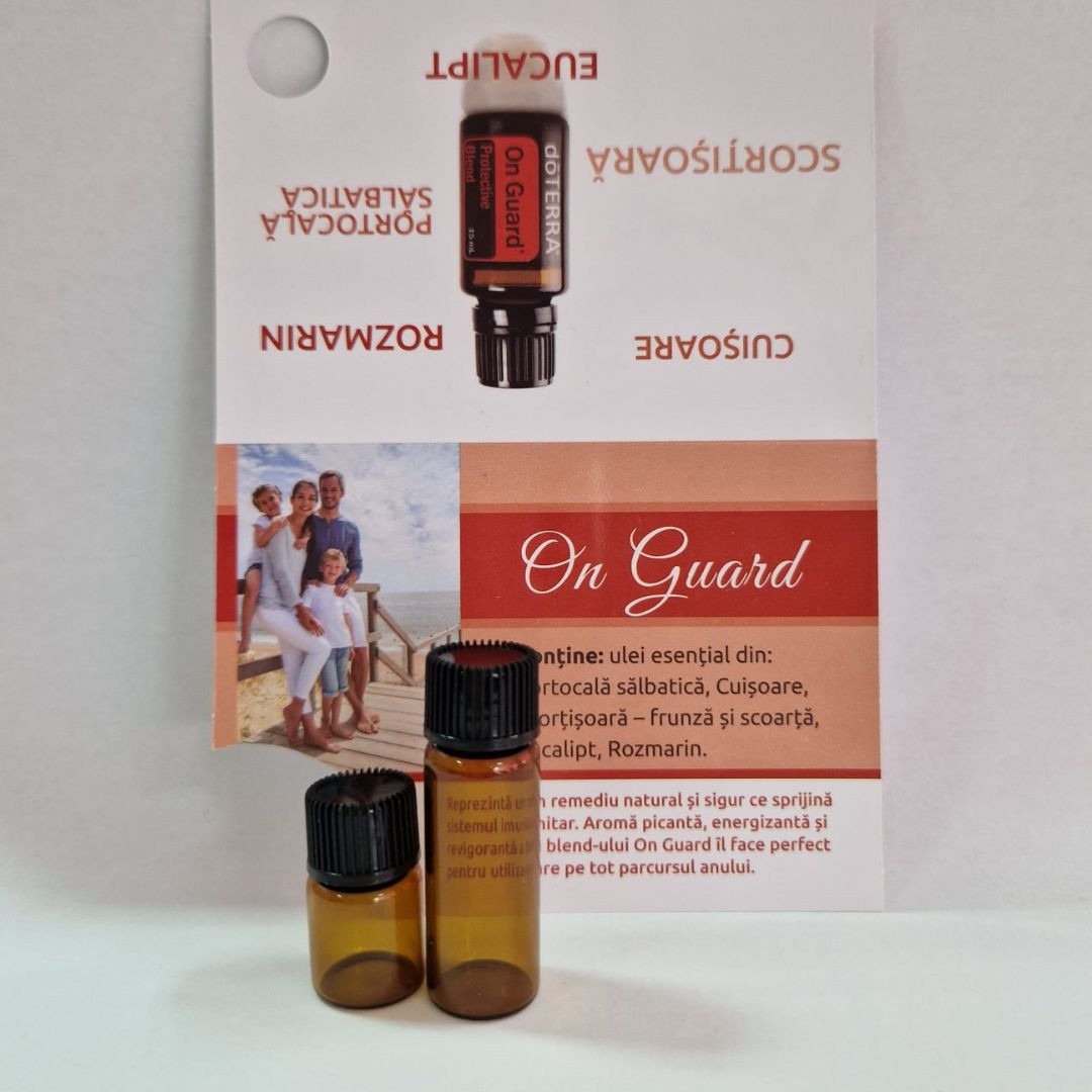 Eticheta pentru sticlute monstre, on guard - set 10 buc