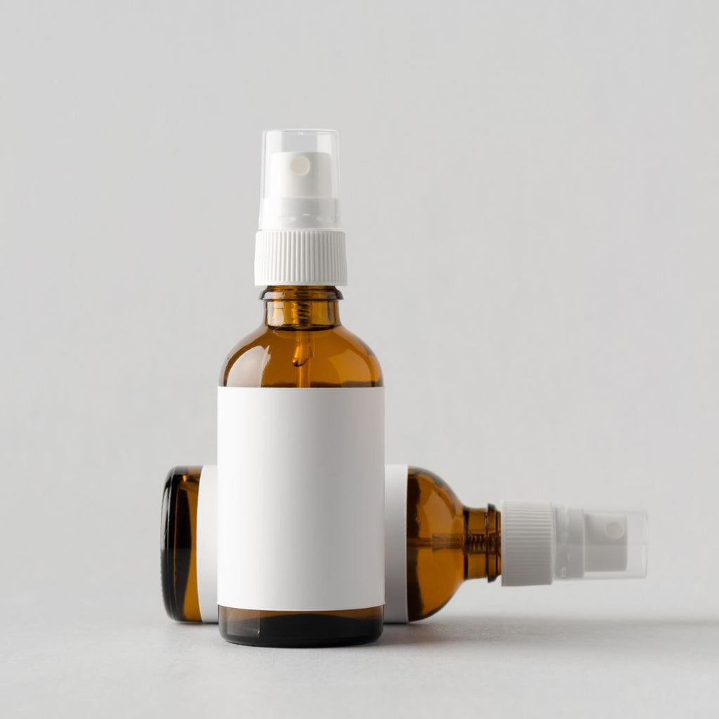 Recipient 100 ml cu inchidere tip spray