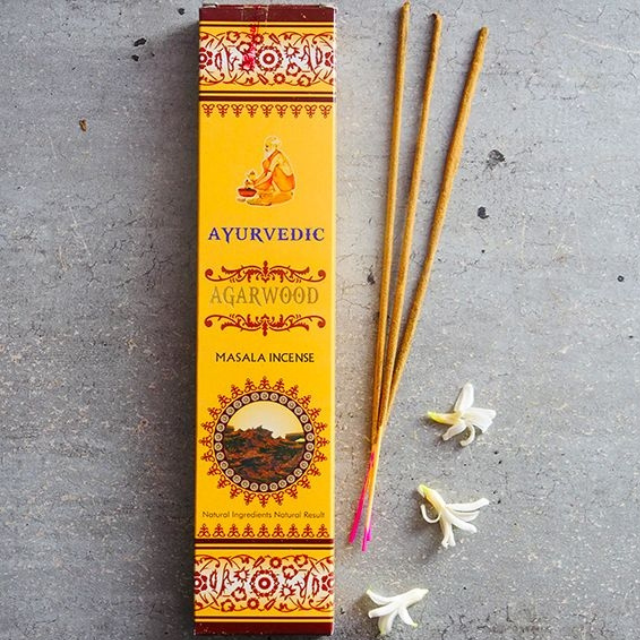 Betisoare parfumate Ayurvedic Agarwood masala