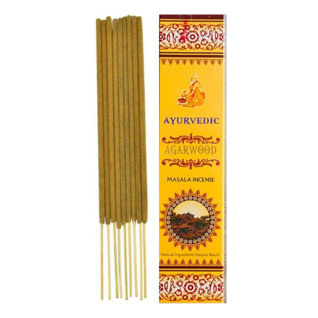 Betisoare parfumate Ayurvedic Agarwood masala