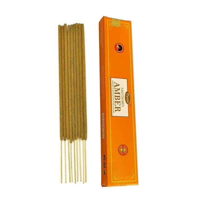 Betisoare parfumate Amber Nag Champa