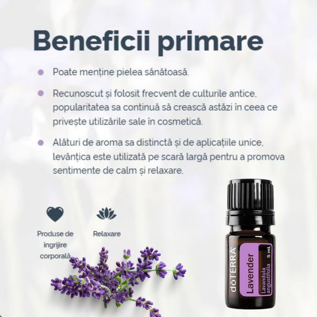 Ulei esențial Levănţică 5 ml doTERRA
