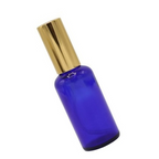 Recipient sticla 100ml, cu spray, albastra