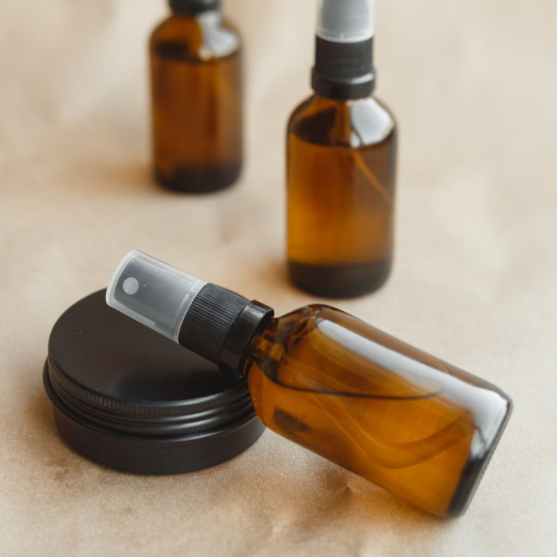 Recipient sticla 50ml, cu spray