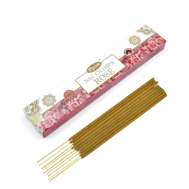 Betisoare parfumate Trandafir/ Rose Nag Champa, premium