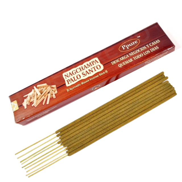 Betisoare parfumate Palosanto, NagChampa