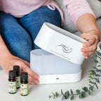 Difuzor uleiuri esentiale, aromaterapie, alb