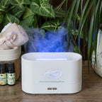 Difuzor uleiuri esentiale, aromaterapie, alb
