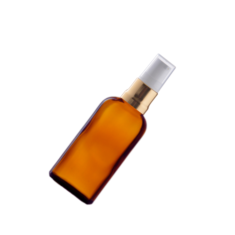 Recipient maro cu pompita, 100ml