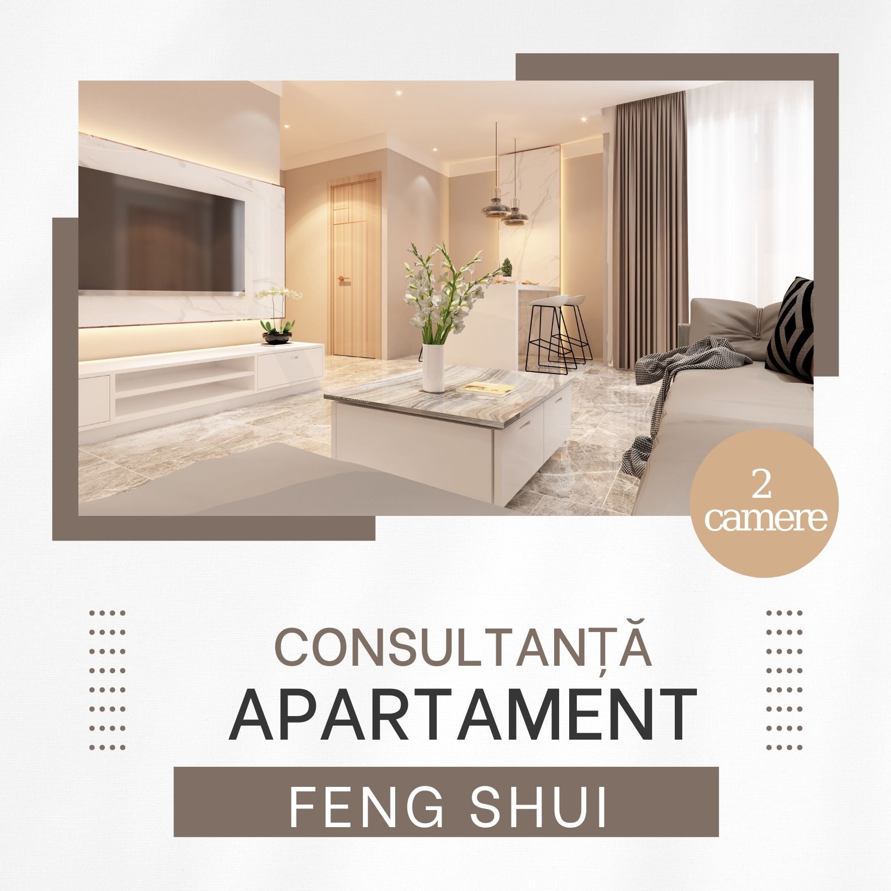 Feng Shui Analiza Apartament 2 camere