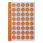 Etichete pentru capace sticlute, tamaie