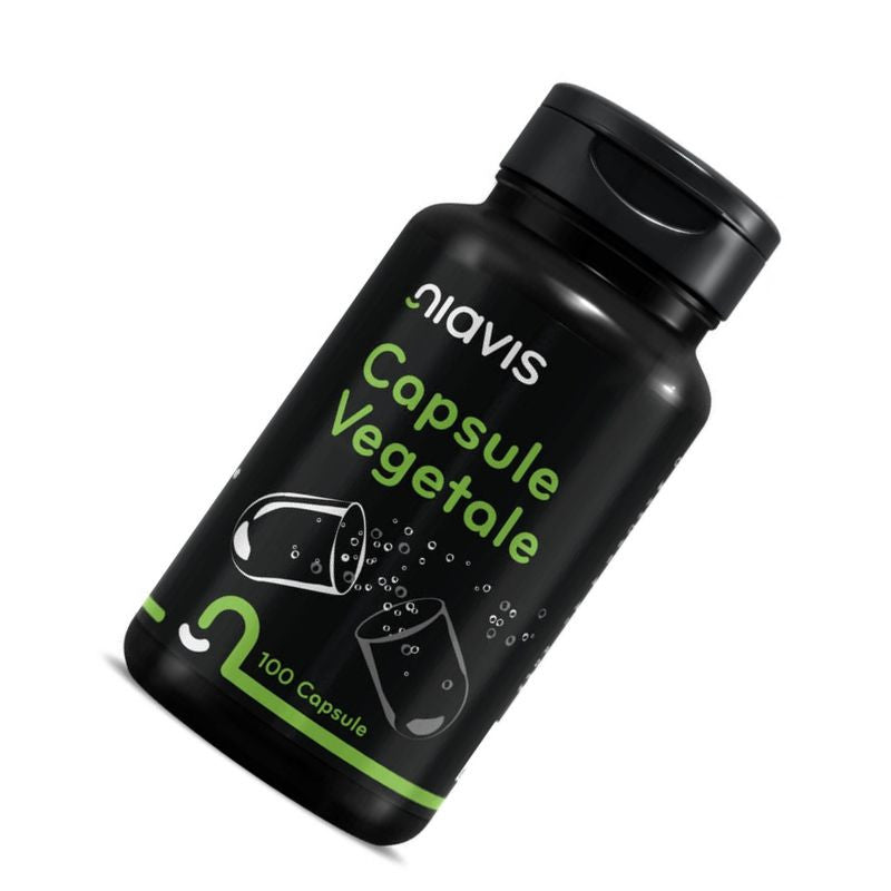 Capsule vegetale goale , 100 capsule, marimea 0, Niavis