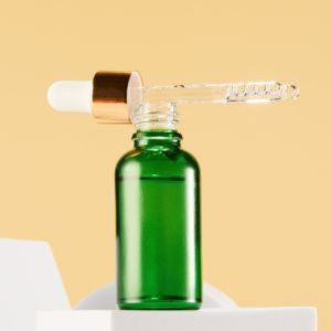 Sticla verde 50ml, set 3 buc