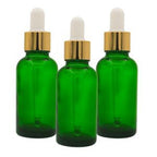 Sticla verde 50ml, set 3 buc