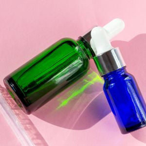 Sticla albastra 10 ml cu pipeta - 3buc