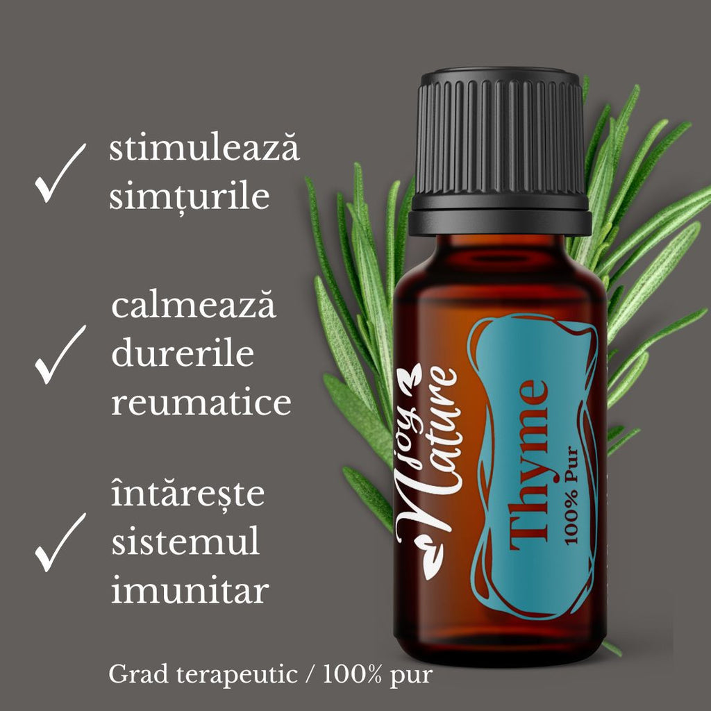 Ulei esenţial pur Cimbru / Thyme / Thymus Vulgaris 15ml