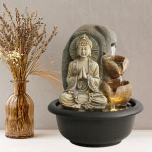 Fântâna arteziana de interior cu Buddha 16x20cm