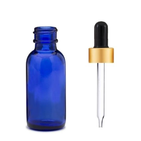 Set sticle albastre cu pipeta 30ml - 3 buc