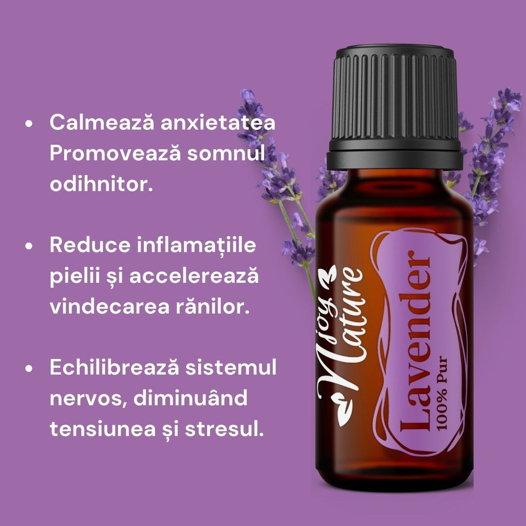 Ulei Esențial de Lavandă, Lavandula Angustifolia, 15ml