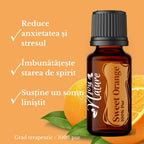 Ulei esențial de Portocală, Orange Sweet 15ml