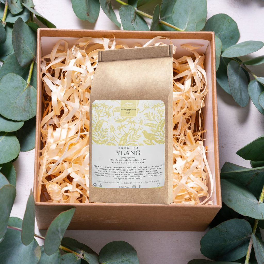 Sarea de baie cu ulei esențial de  Ylang Ylang